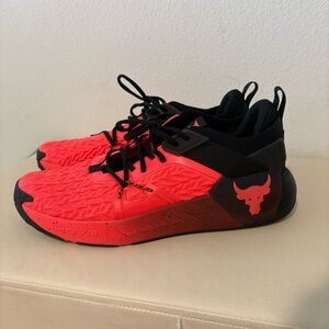 Under Armour Men's Project Rock 6 - Size: 13 - 3026534 800 - Phoenix Fire - EUC